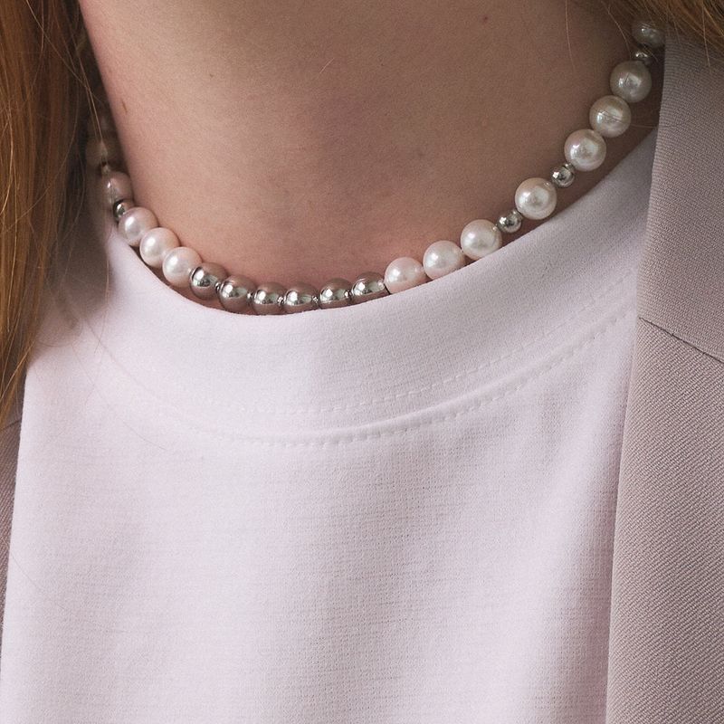 BASSCLEF（ベースクレフ）の「a pearl necklace_CLEF LOW PEARL NEC（Accessories）」