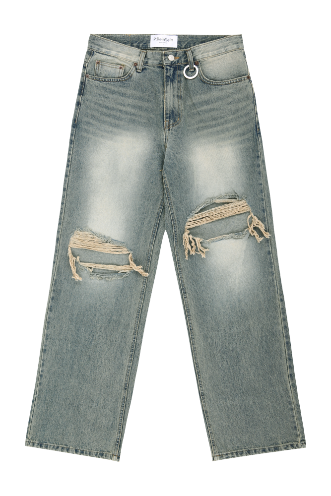 P:ReinSein（レインセイン）の「ウォッシングリップデニムパンツ（パンツ）」
