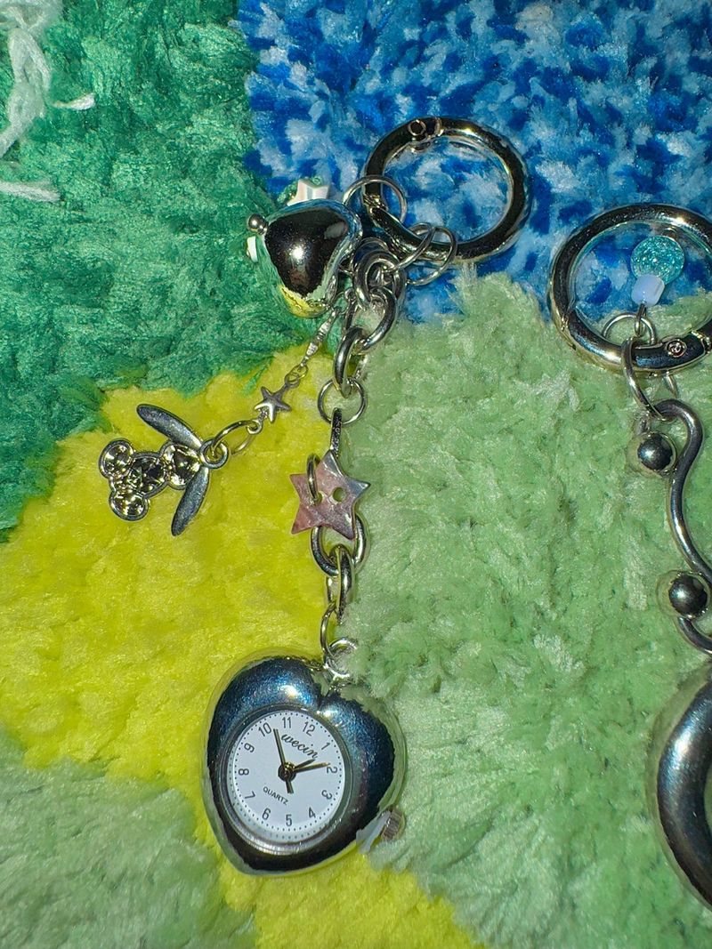 Heart Dial keychain