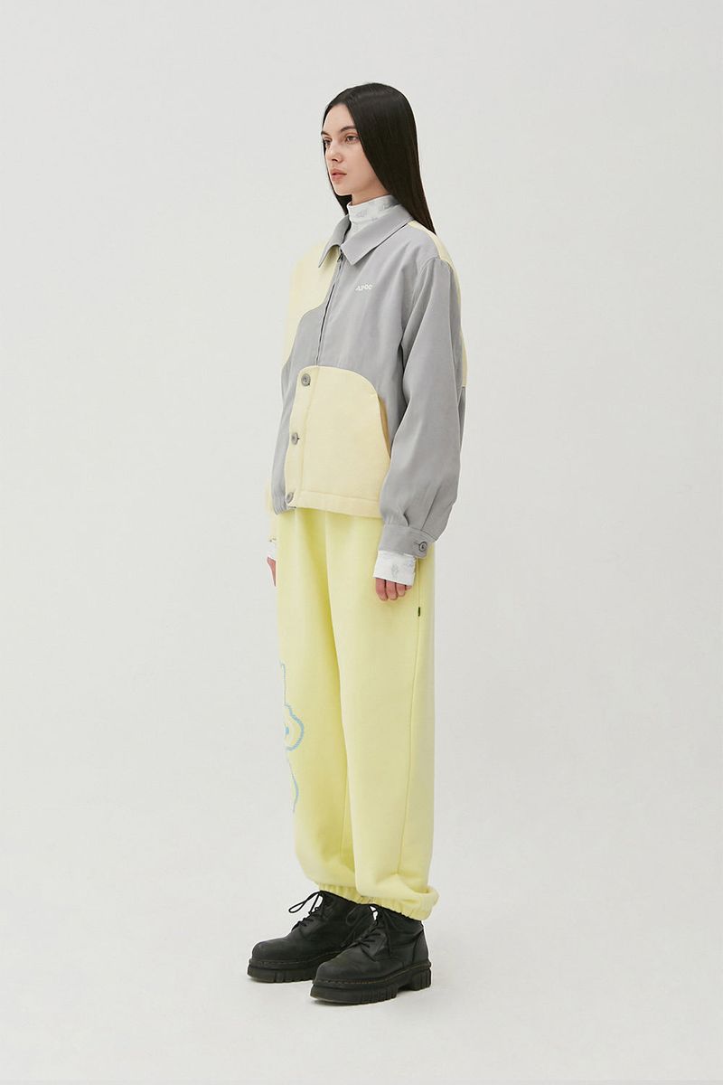 Wave Blouson_Smoke Grey