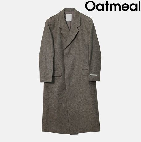 Melton Maxi Wool Overcoat