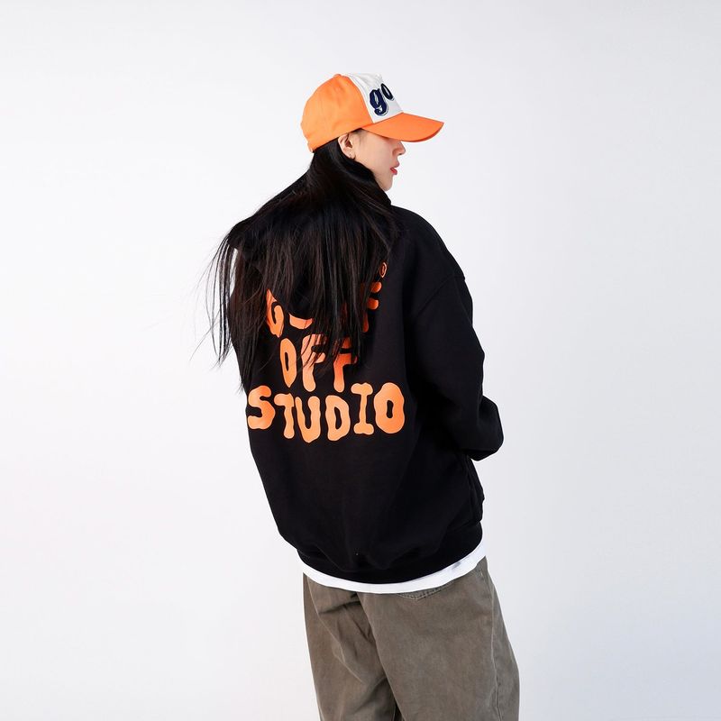 GOOFOFF MAIN LOGO HOODIE - ( Black )