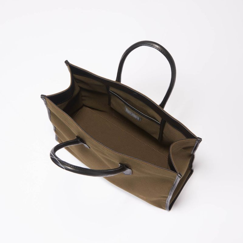 Apple Leather&OrganicCotton Tote bag