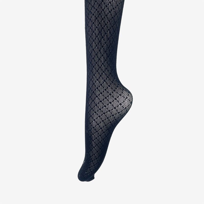 Raffien Dotted Mesh Stockings