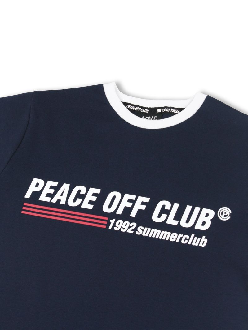 Signature_Logo Crop Tee NAVY