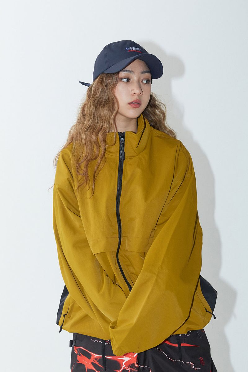 BSR2223FWJK059 CCC WIDE JACKET MUSTARD