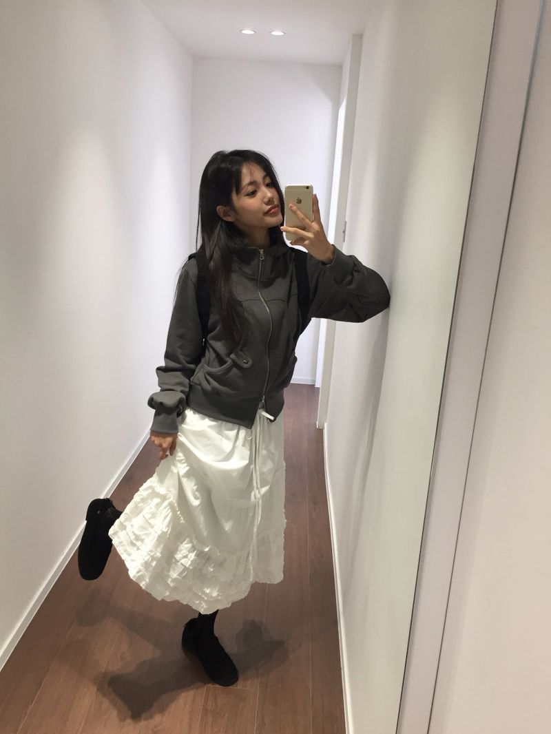 Yacht Frill Tiered Skirt (1color)