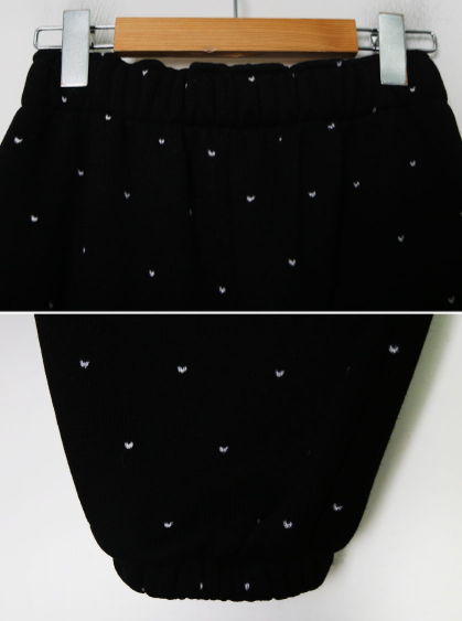 Heart Brushed Jogger Pants (2color)