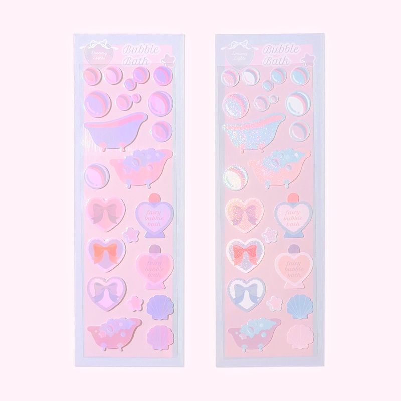 Dreamy-Lights（ドリーミーライツ）の「Bubble Bath seal sticker (2 set)（Smartphone Accessories）」