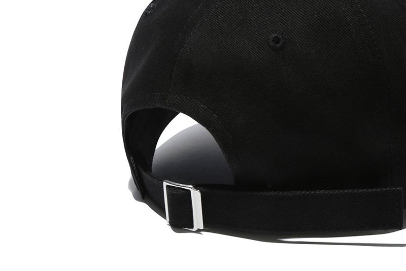 FLOWER LOGO BALL CAP_BLACK
