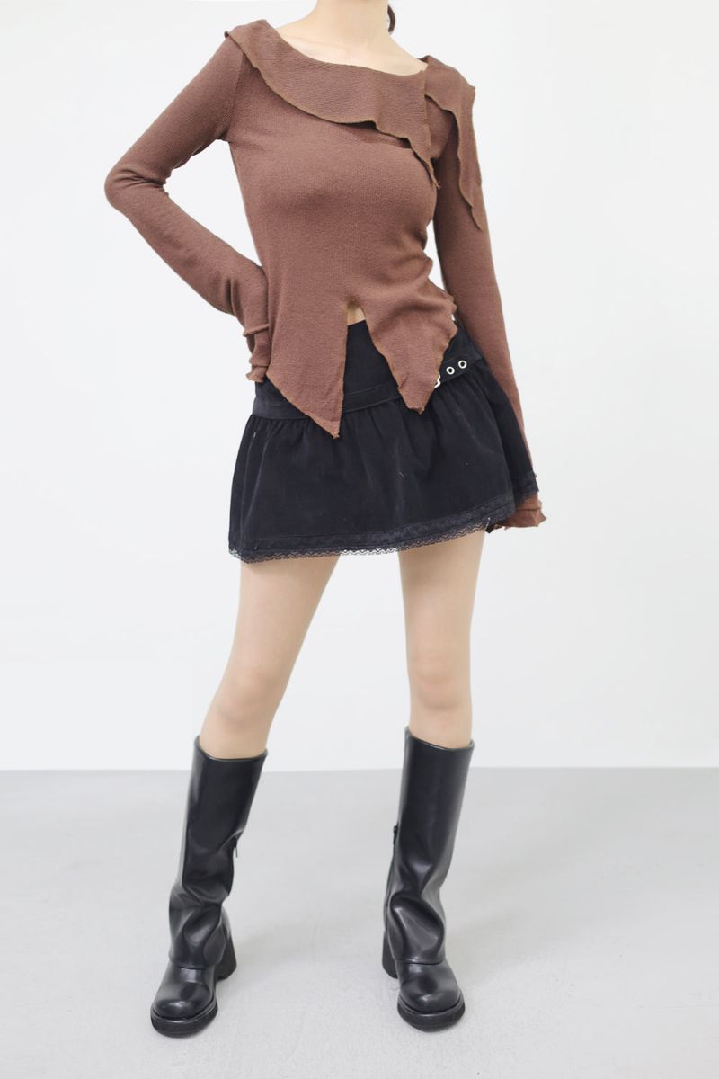 Shurene Kara Slit Knit