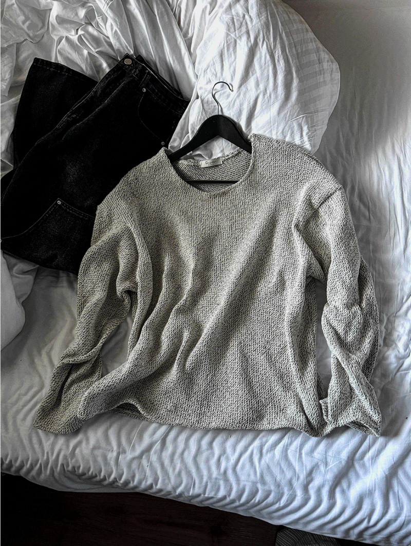 Ail Loose Fit Round Knitwear