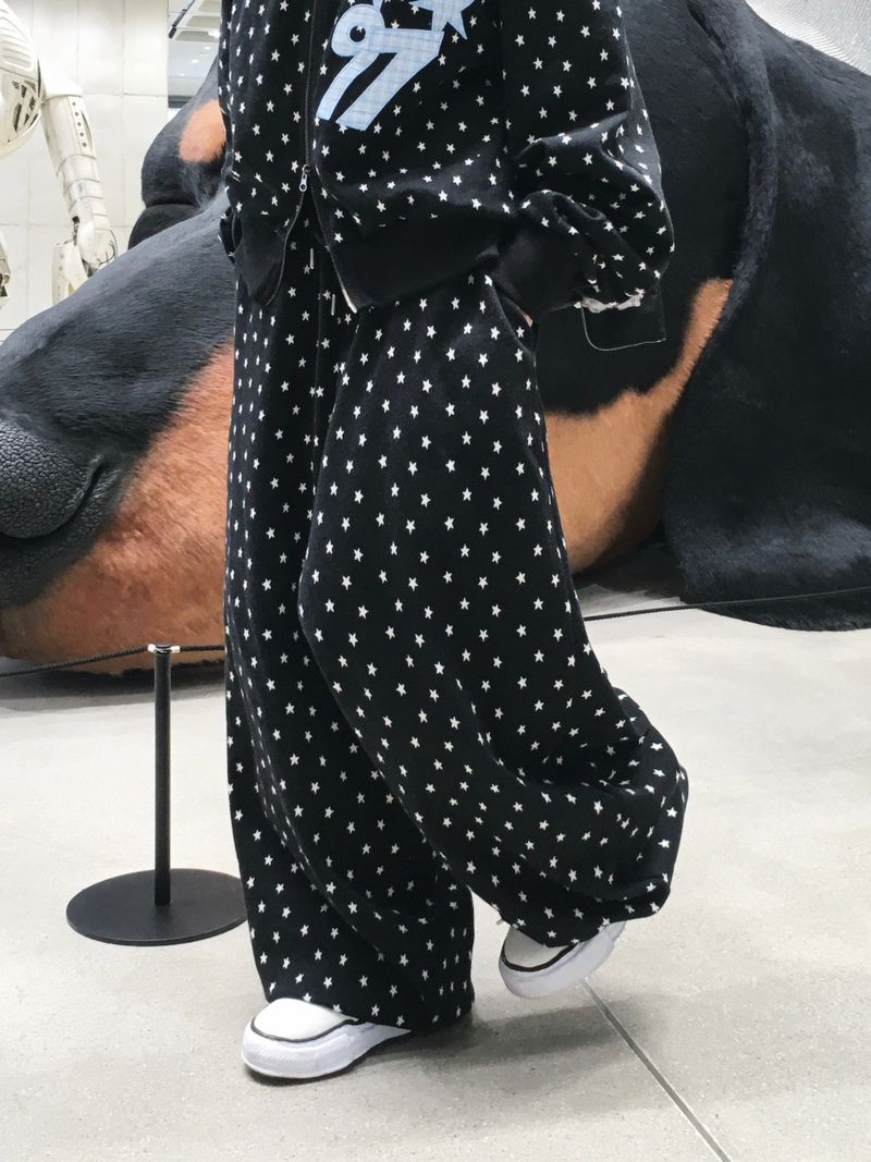 [SET] 97 Star Sweat Wide Pants (2c)
