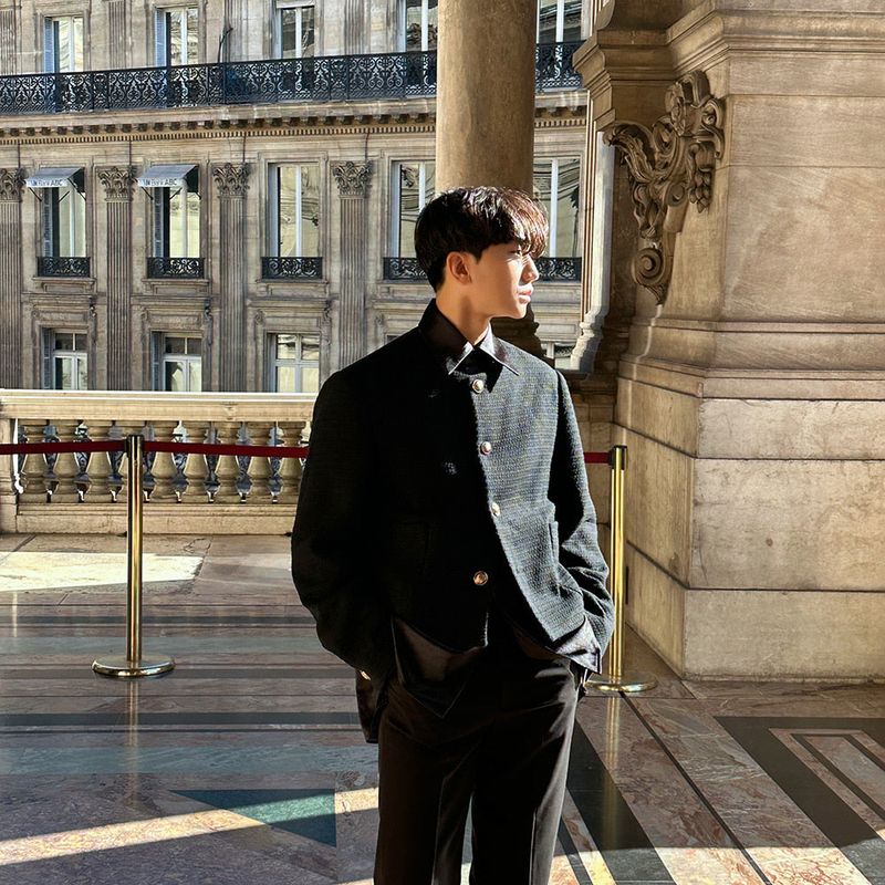 3 TAP Low Tweed Jacket (2color)