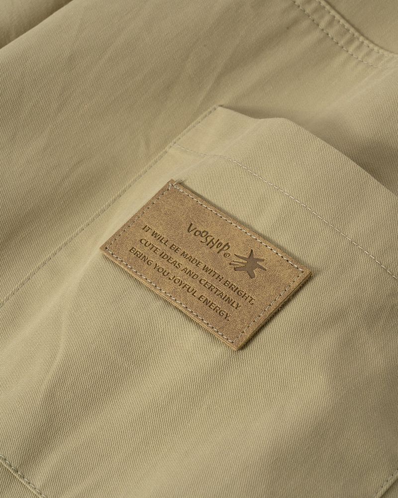 Varon Patch Strap Bermuda Pants