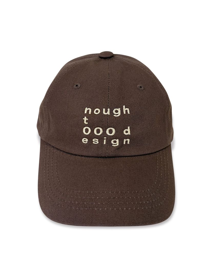 nought(ノウト)の「000Design Logo Ball Cap / Brown(Hats)」