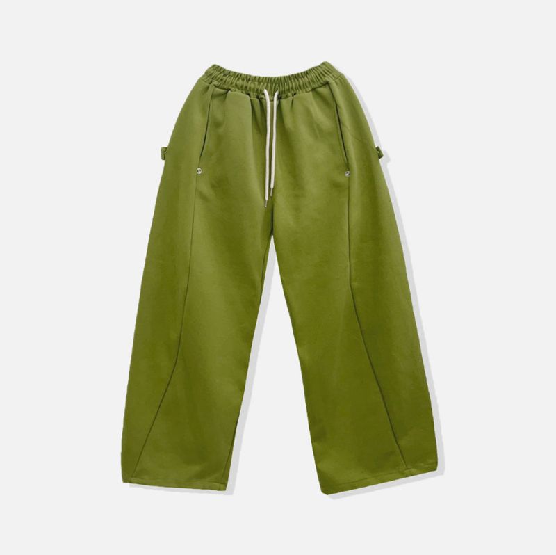 Miju Side Snap Balloon Sweat Pants