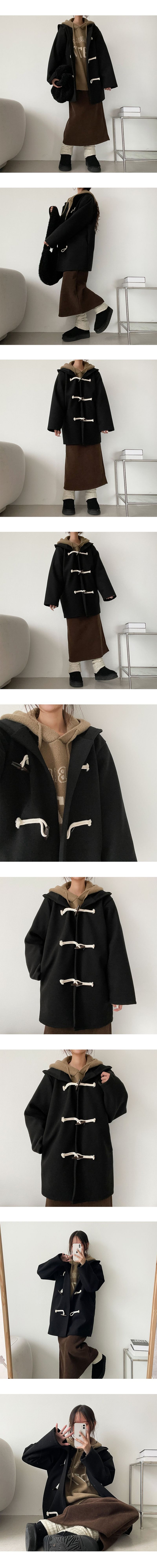 [Fleece] Tayo Back Slit Corduroy Skirt
