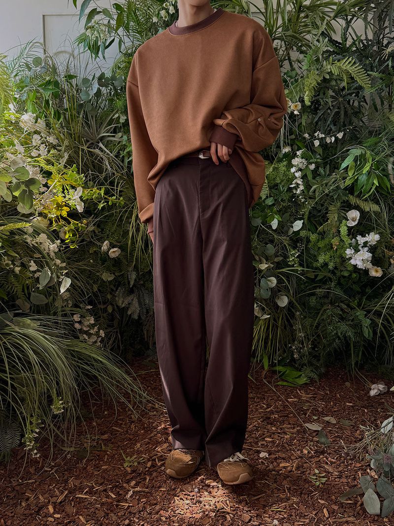 ASCLO Side Three Tuck Slacks (4color)