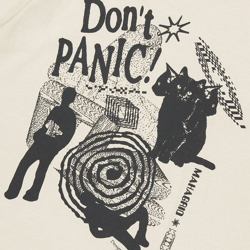 ドントパニックピグメントTシャツ