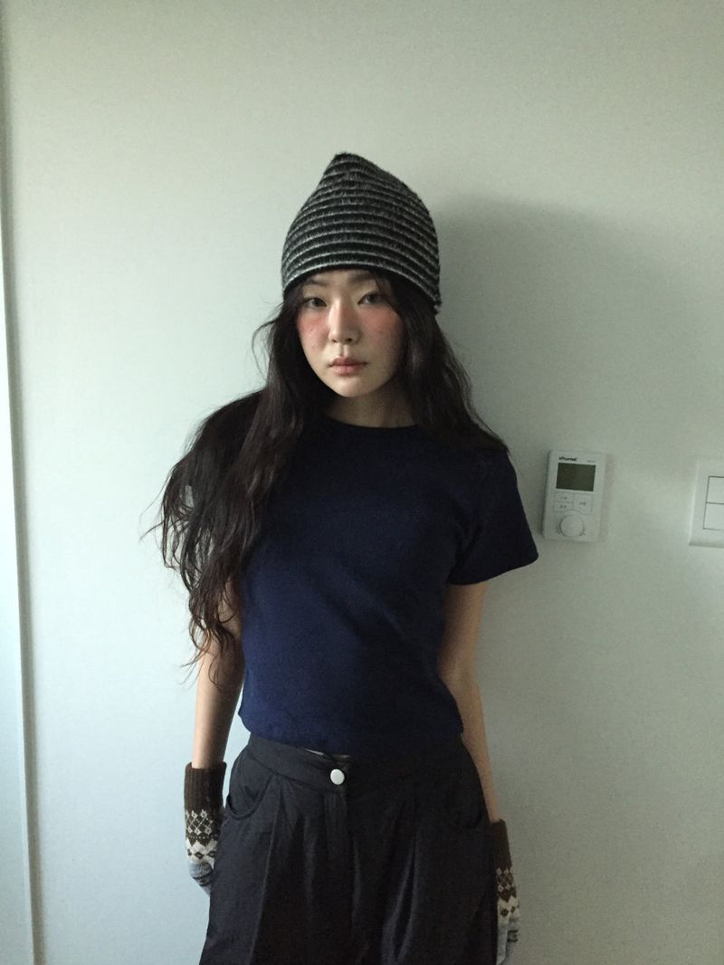 Merlot Stripe Beanie (3 Colors)