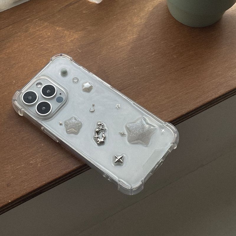 [made]silvering planet resin case 