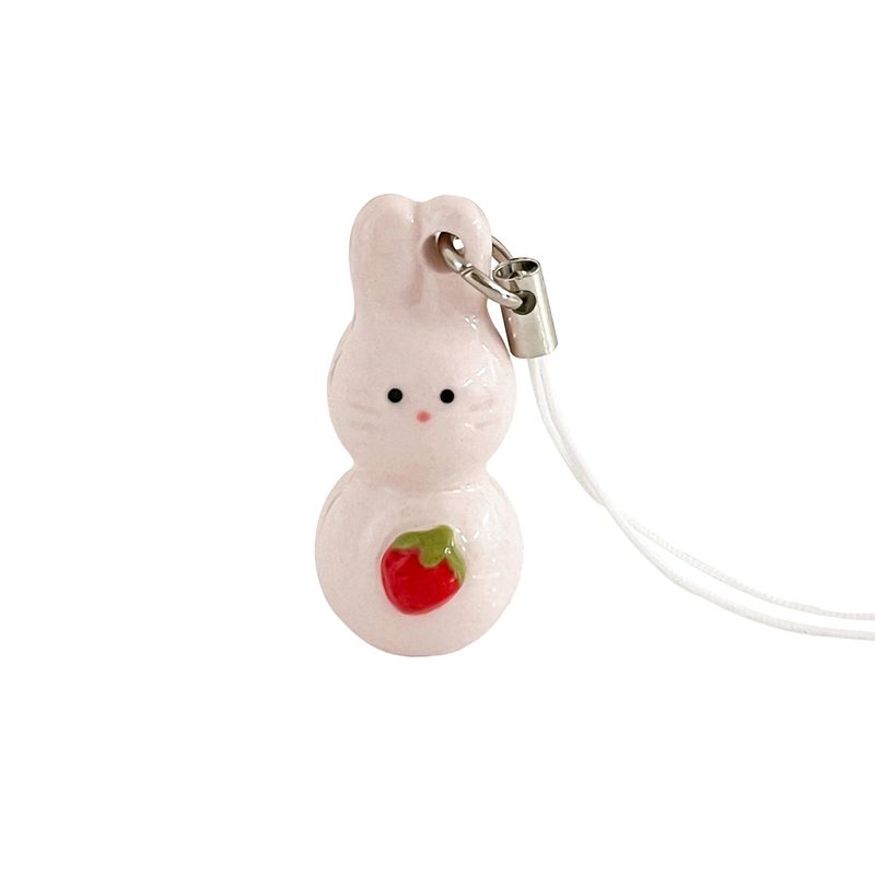 flo.d.studio（フロドットスタジオ）の「[MADE] STRAWBERRY BUNNY KEYRING（Accessories）」