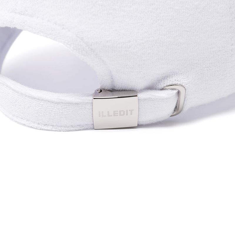 [ILLEDIT] FLOWER ARTWORK TERRY BALLCAP WHITE