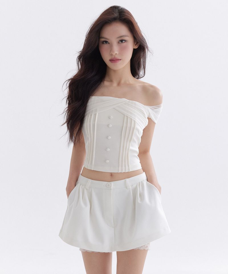 LACE LAYER MINI SKIRT_TT6S514IV