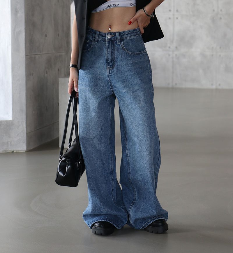 Delight-J(ディライトジェイ)の「Celeb Long Wide Jeans(Pants)」