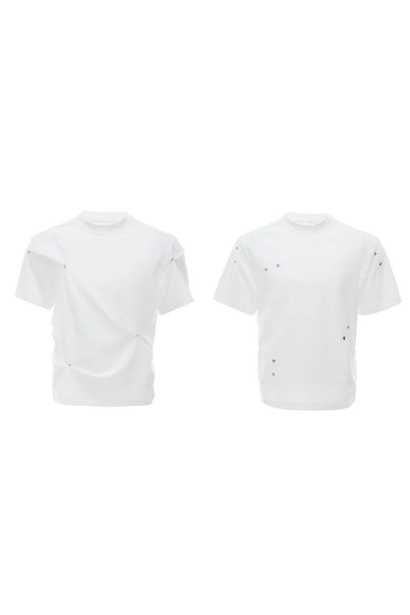 Wrinkled Boxy Fit Tee