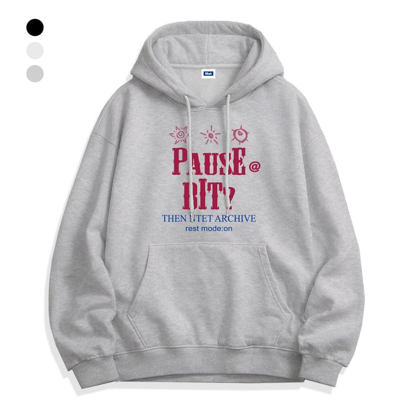 NTET(エヌティーイーティー)の「pause a bit hoodie (3color)(Tops)」