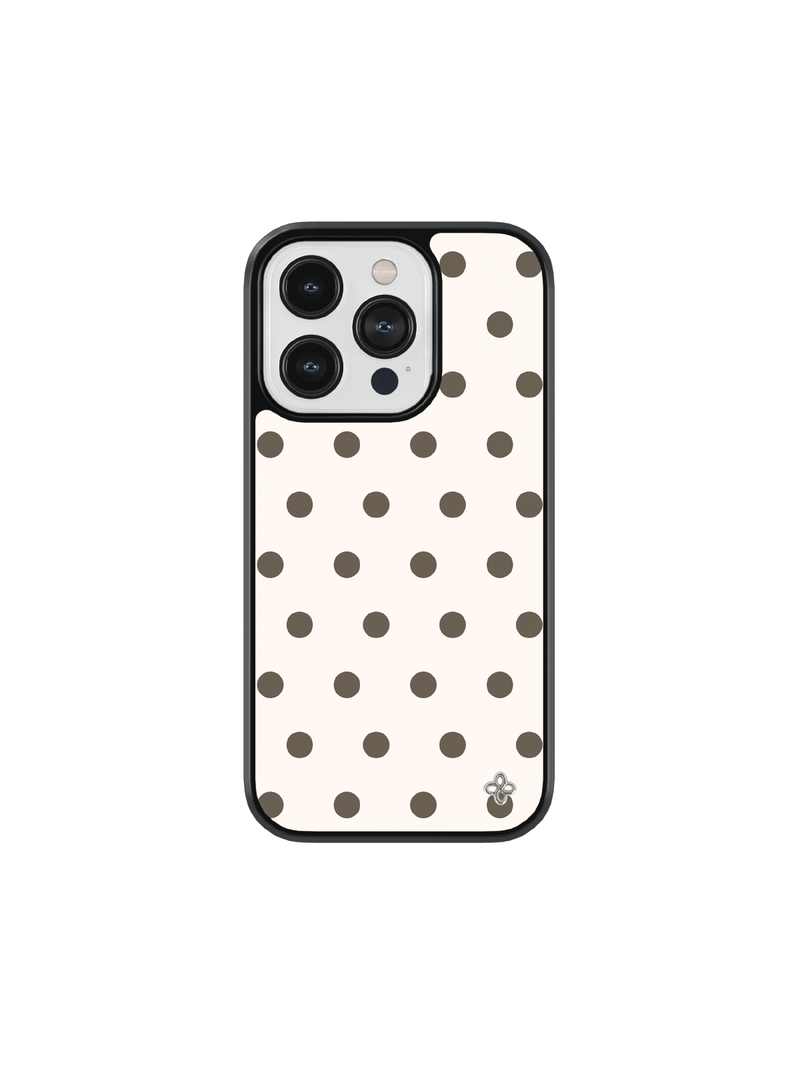 [Glass] Cocoa Dot Case