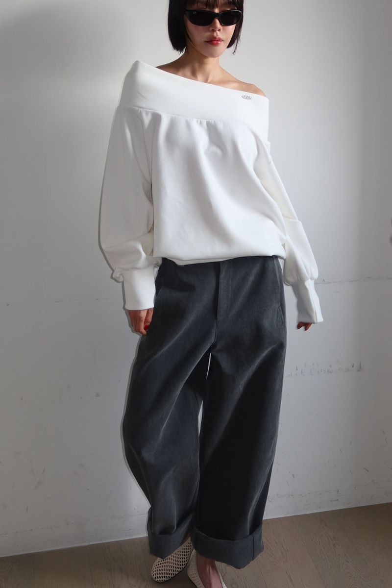 COTTON WONDER PANTS_CHARCOAL