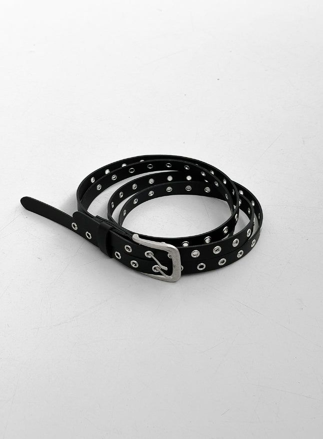 Dual Strap Eyelet Belt