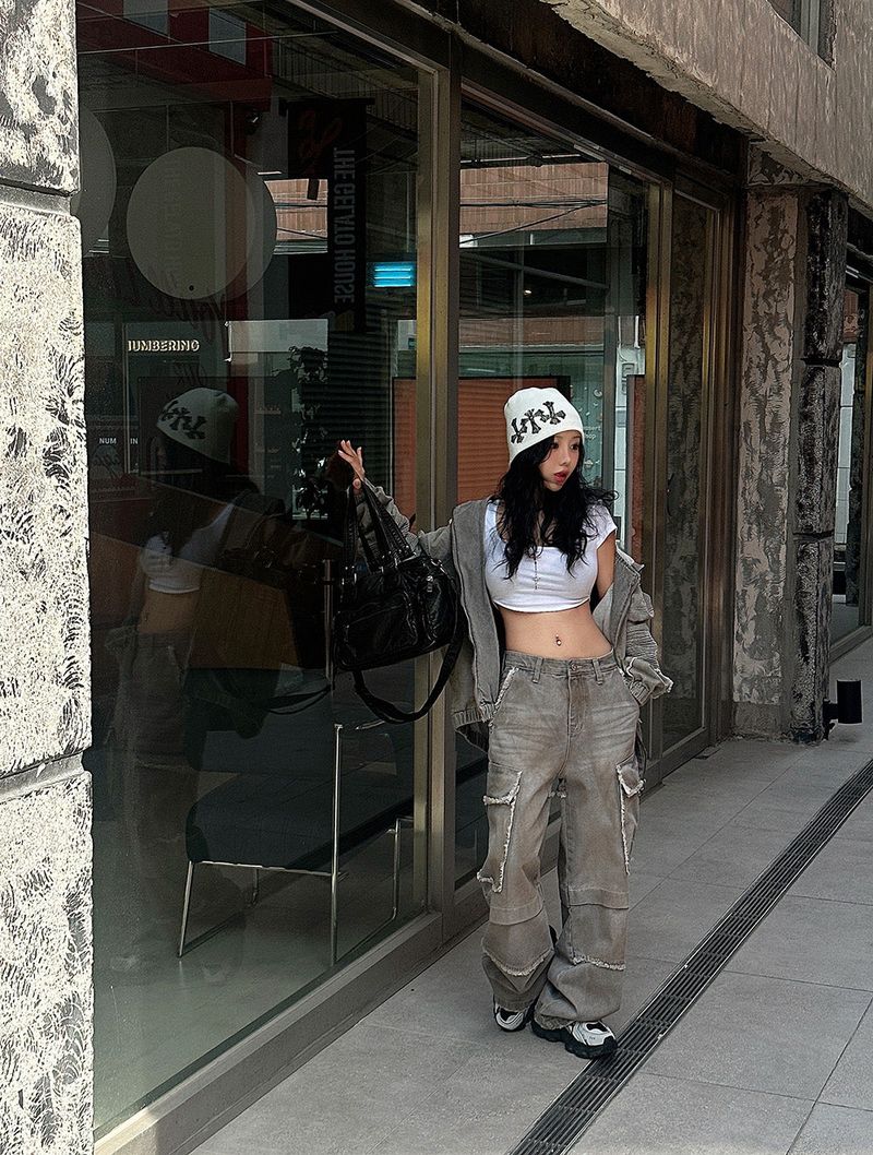 [UNISEX] Chrome Cross Stud Binnie