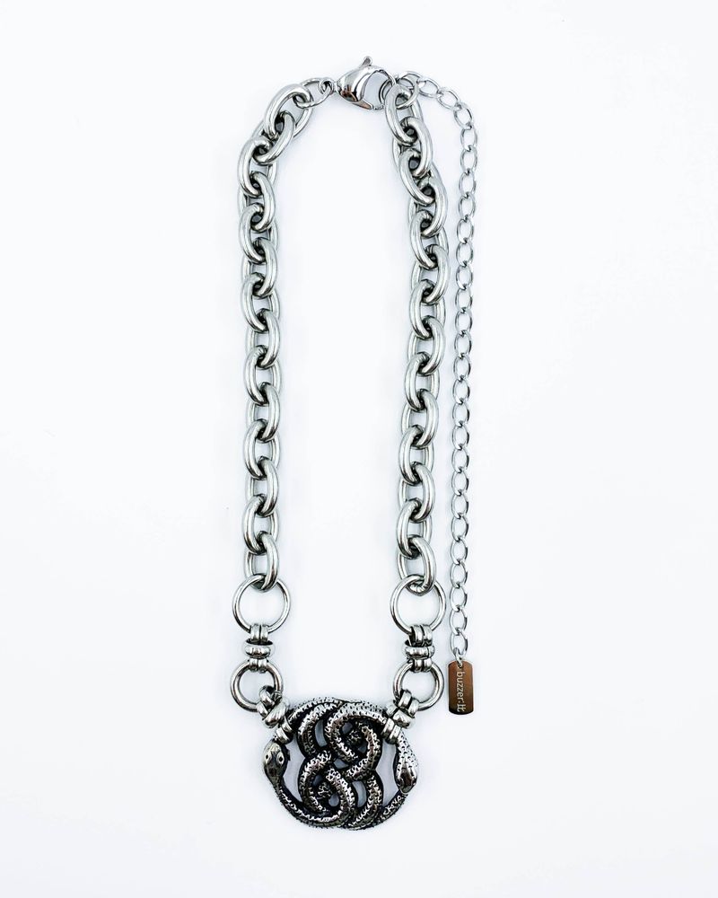 twist two snake necklace