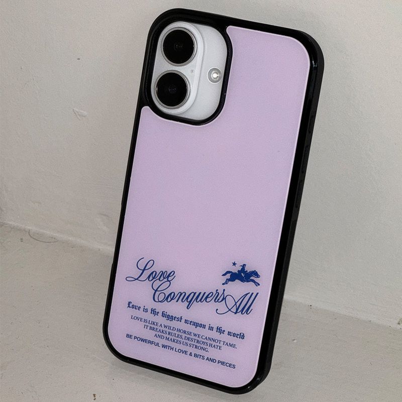 bipi(ビピ)の「West dream glass case (pink)(Smartphone Accessories)」