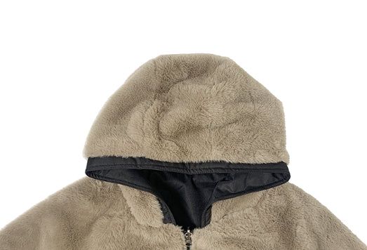 Hiya Reversible Hood Fur Jacket Jumper