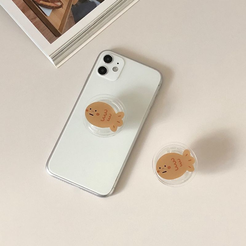 bora and(ボラアンド)の「フィッシュブレッドスマホグリップ(スマホグッズ/小物)」