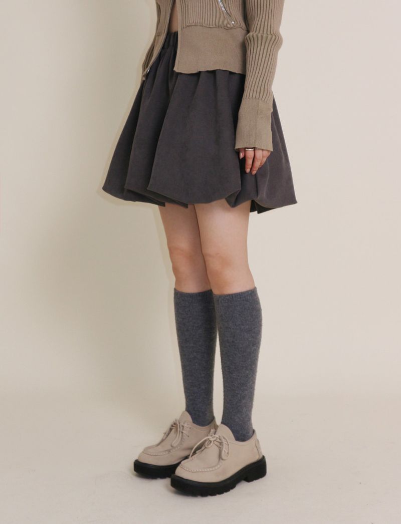 UZYOUNG(ユズヨン)の「Cush Banding Pumpkin Balloon Mini Skirt(Skirts)」