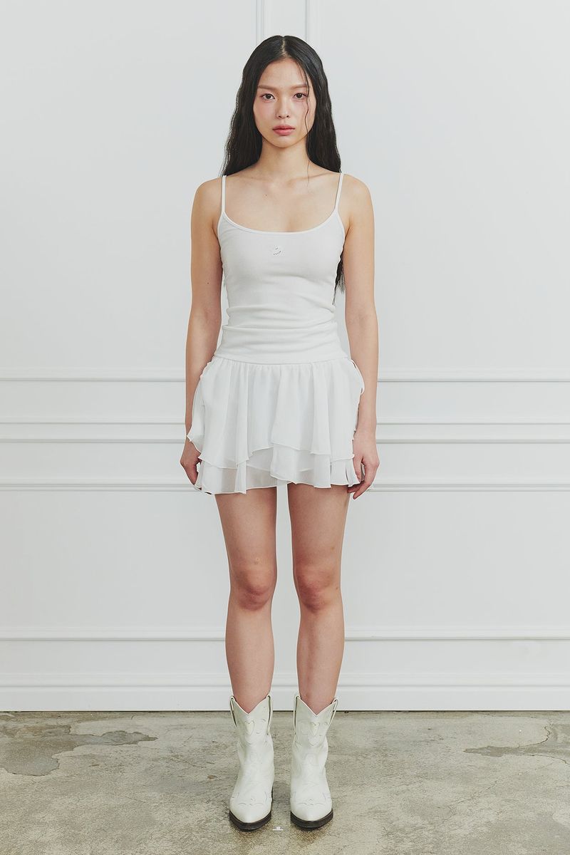 PAIN OR PLEASURE（ペインオアプレジャー）の「VERA LOGO TOP white（Tops）」