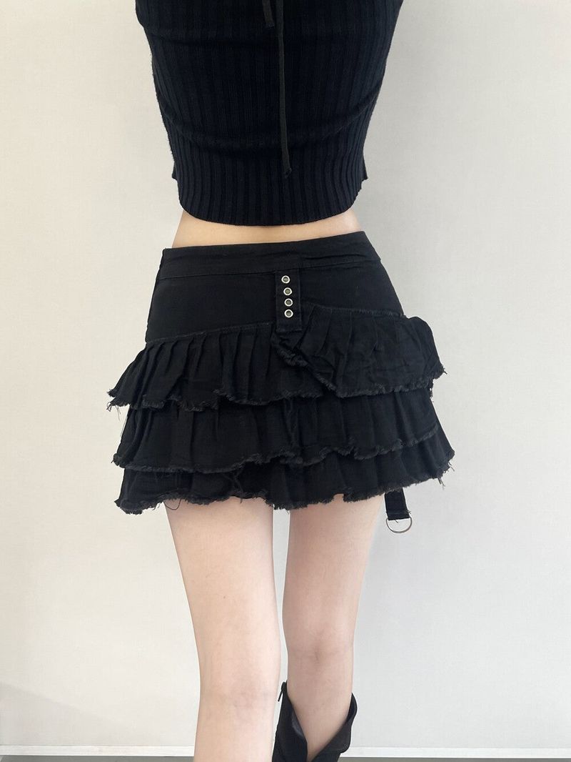 1093. Eyelet strap cancan mini sk