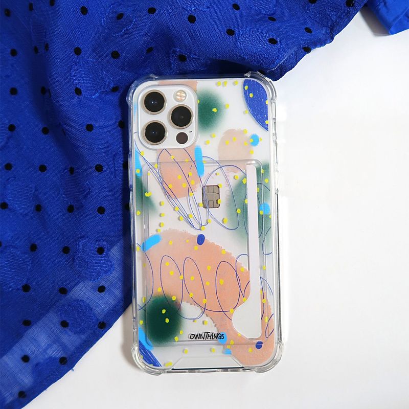 [MADE] Doodle card case (jelly hard)