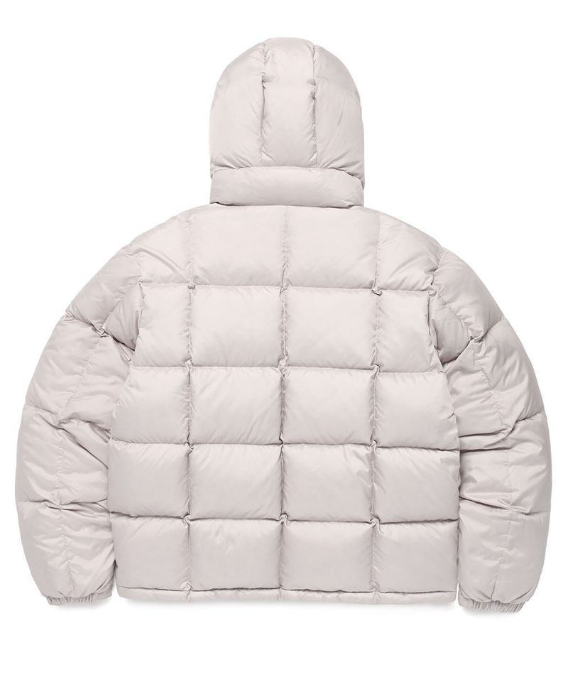 HOODED DUCK DOWN JACKET ASH(CV2DWUB901A)