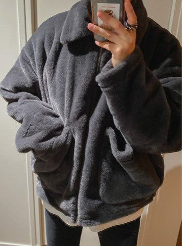 Min Snug Fur Jumper (2color)