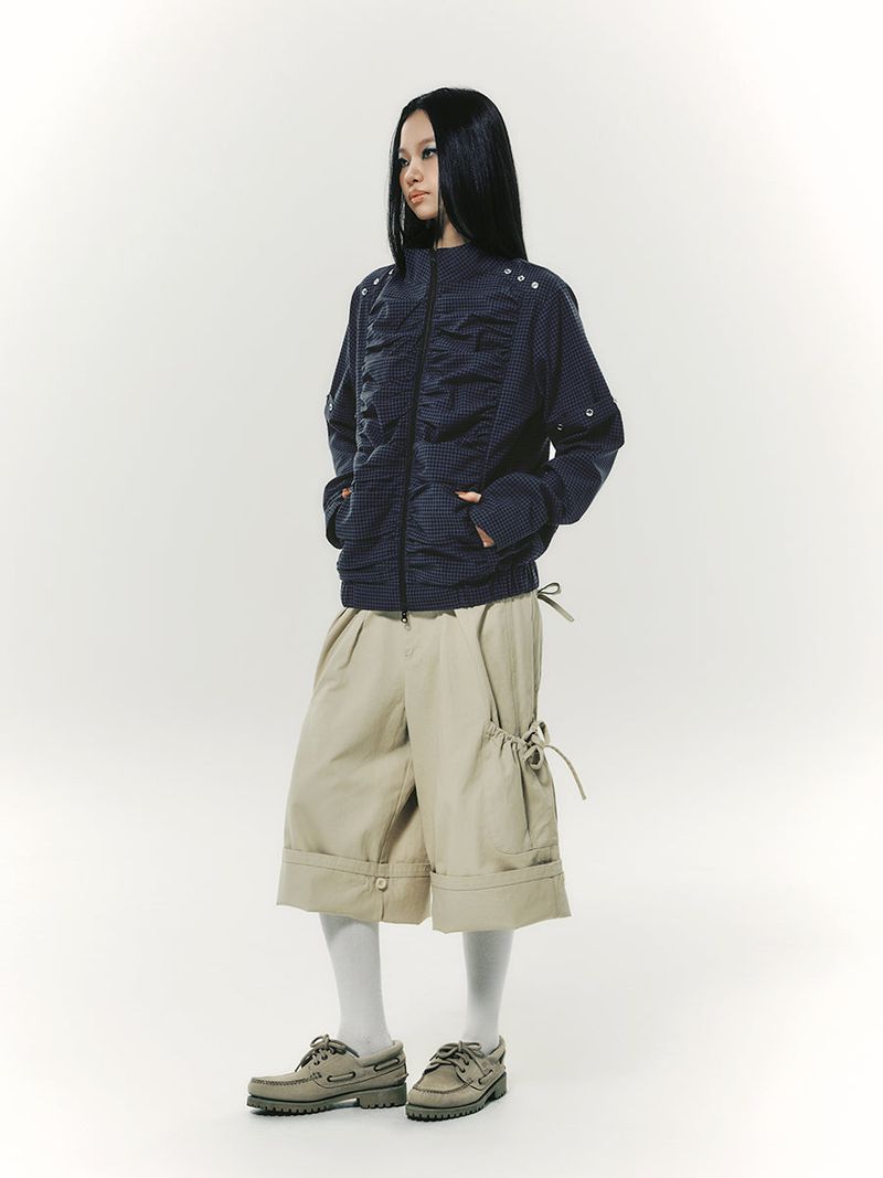 2-WAY BUTTON ARM JK NAVY