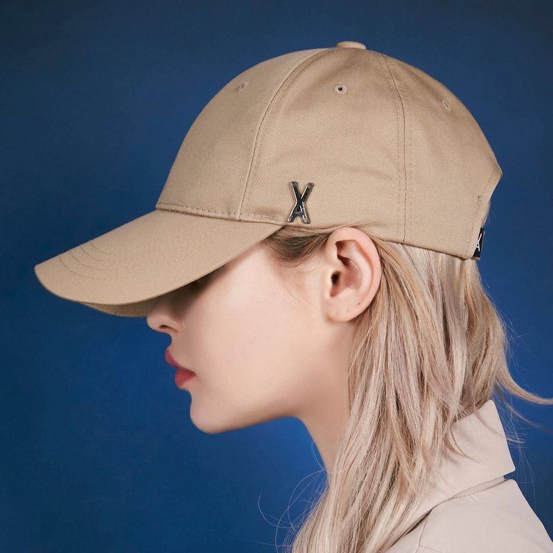 VARZAR（バザール）の「Stud logo over fit ball cap BEIGE（Hats）」