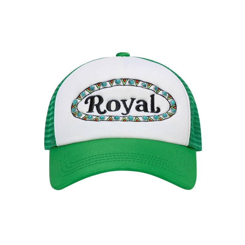 ロイヤルジェムストーンボールキャップ　グリーン