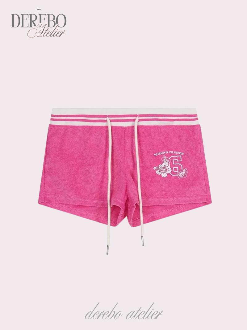 Tarry Pink Mini Short Pants
